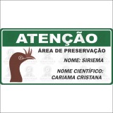   Área de preservação - siriema 